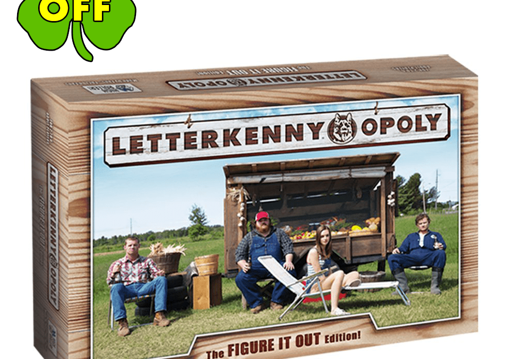 Letterkenny Opoly: Figure It Out Edition - High Roller Games Inc