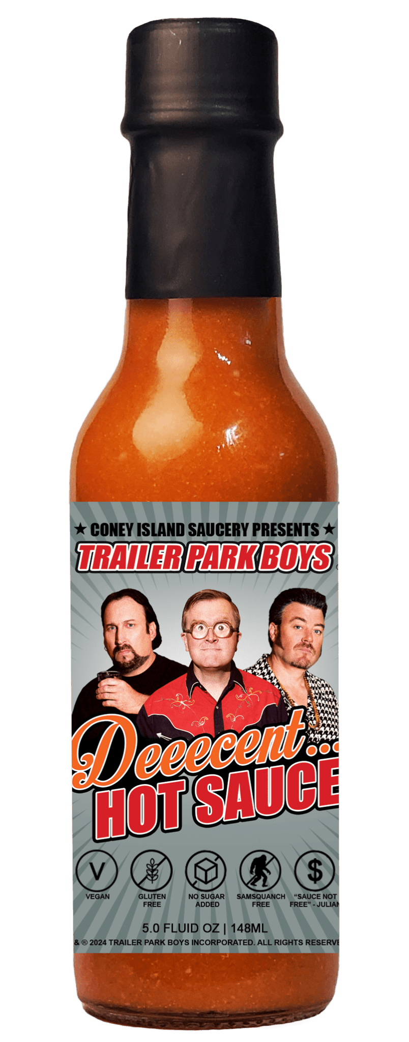 Trailer Park Boys: Deecent Hot Sauce - High Roller Games Inc