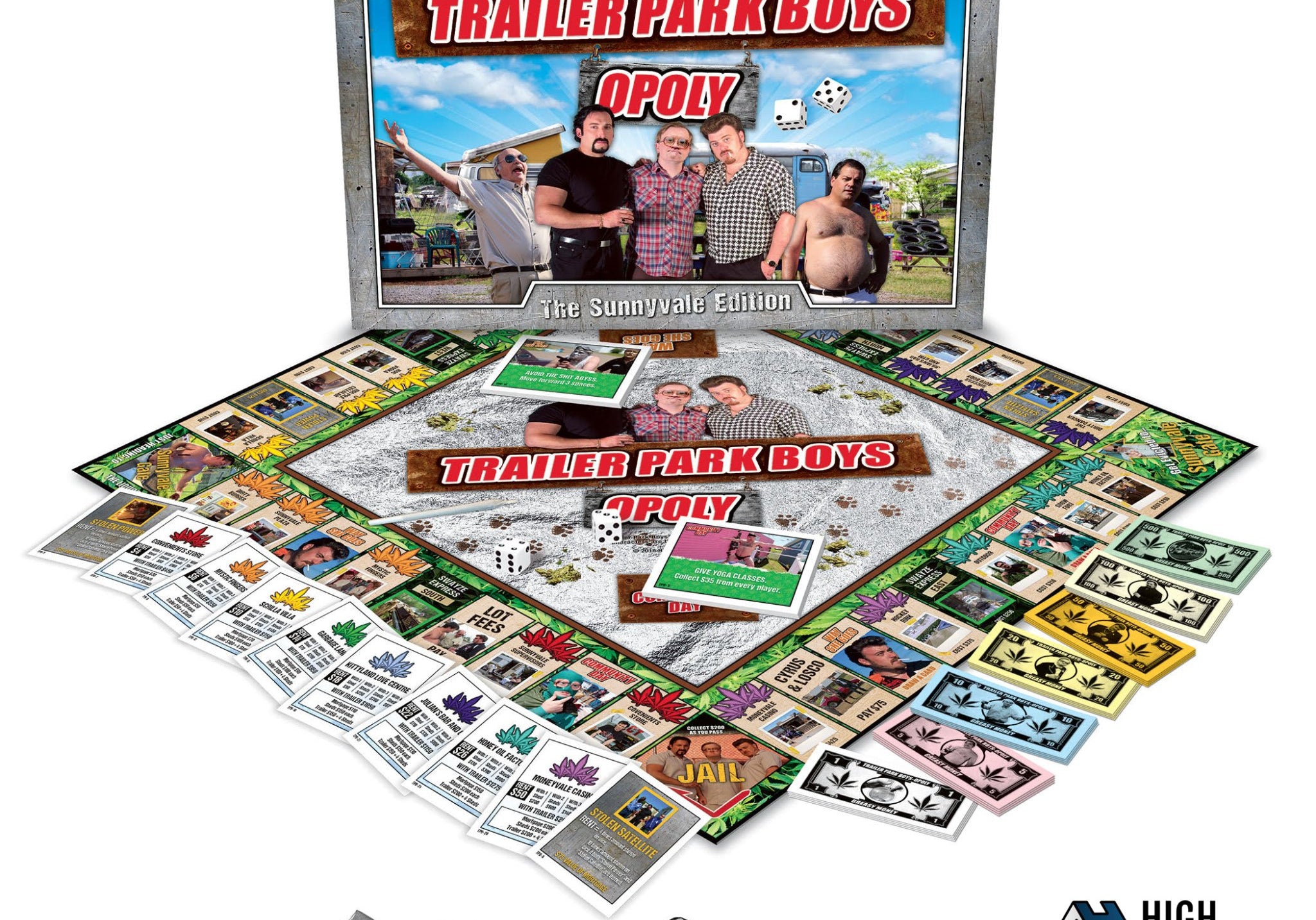 Trailer Park Boys Opoly: The Sunnyvale Edition - High Roller Games Inc